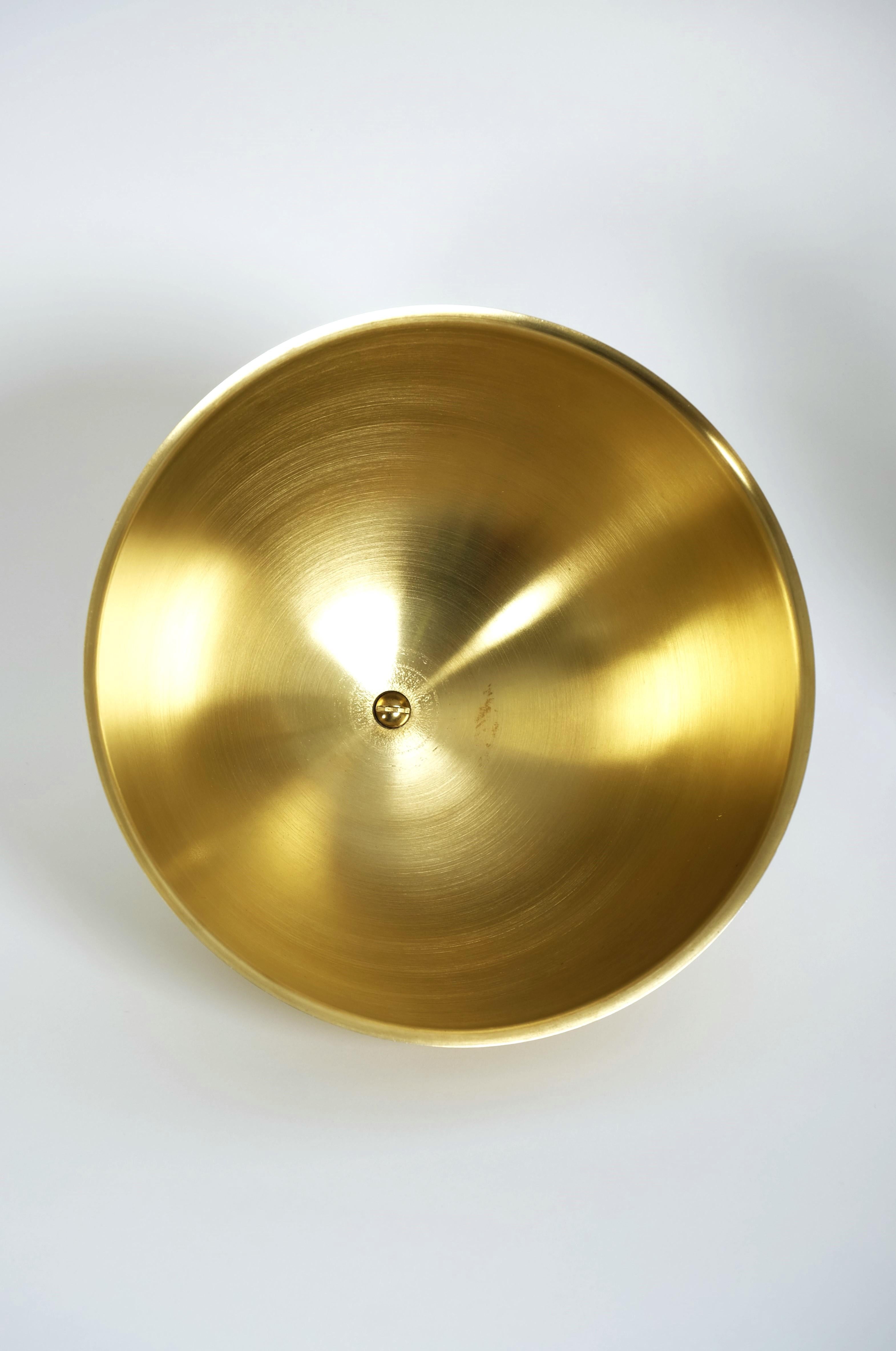 Exceptional Brass Table Lamp with Adjustable Lampshade by Cosack, Germany 1970s For Sale 14