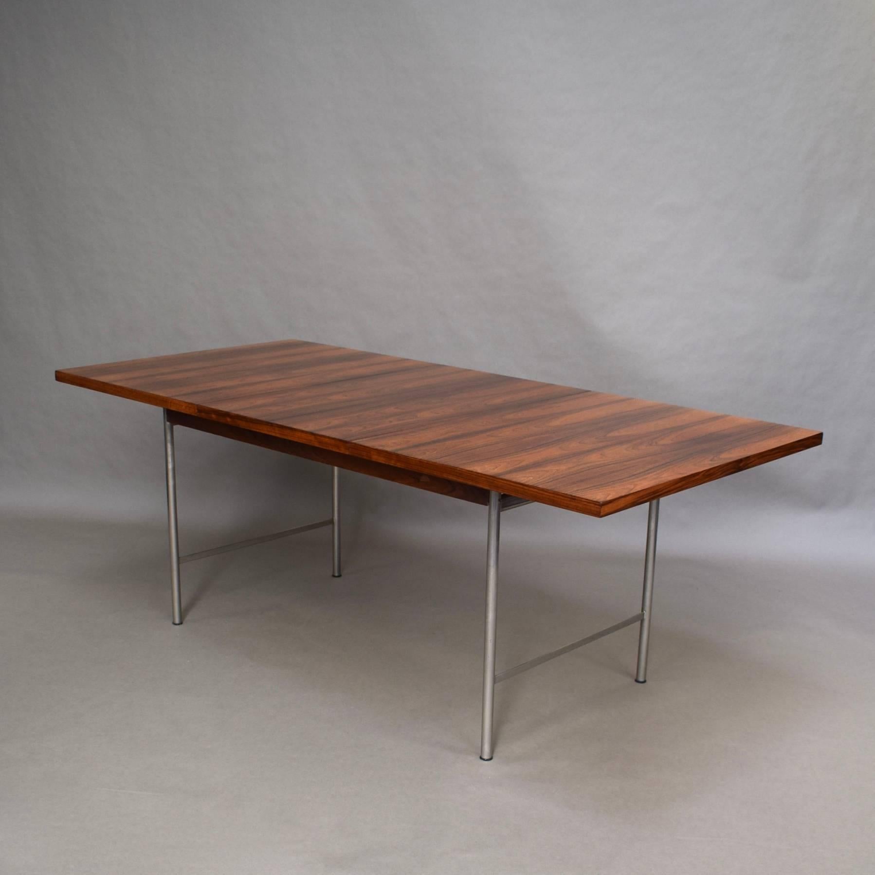 Exceptional Brazilian Rosewood Dining Set by Cees Braakman, circa 1950 13