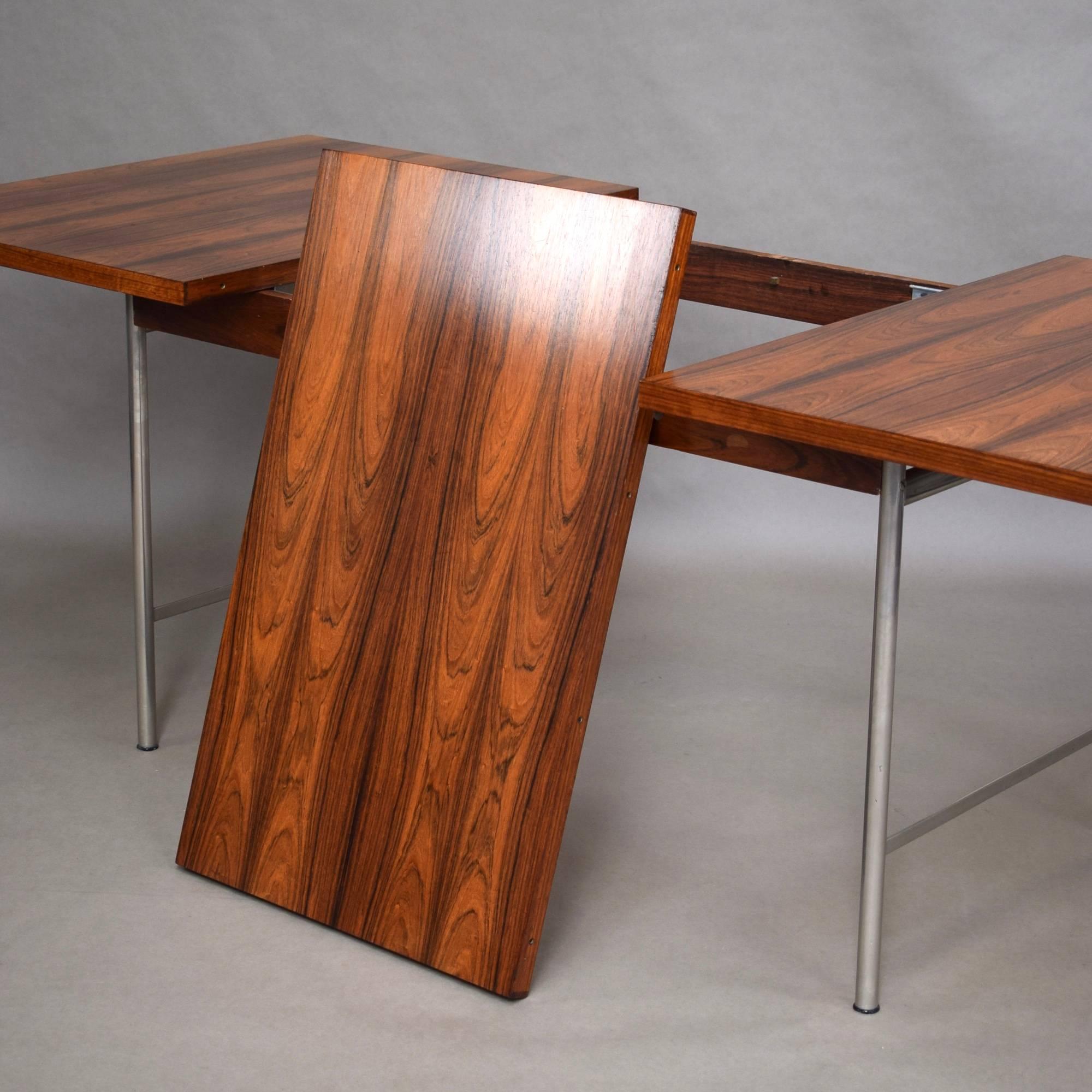Exceptional Brazilian Rosewood Dining Set by Cees Braakman, circa 1950 8