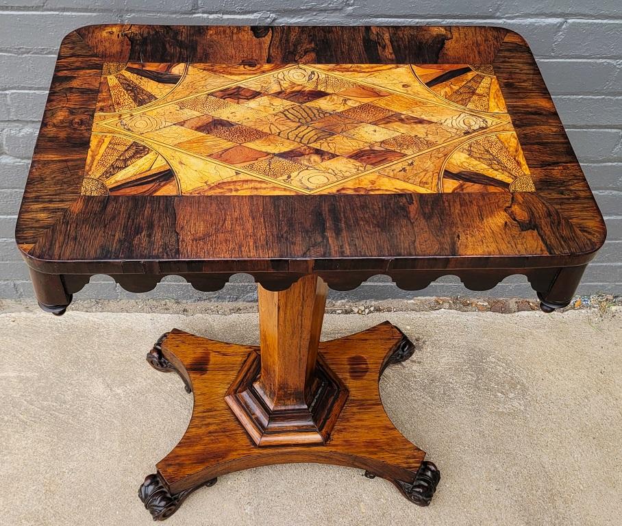 William IV Table d'appoint en bois de style colonial britannique du début du 19e siècle en vente