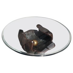 Exceptional Bronze Oyster Coffee Table