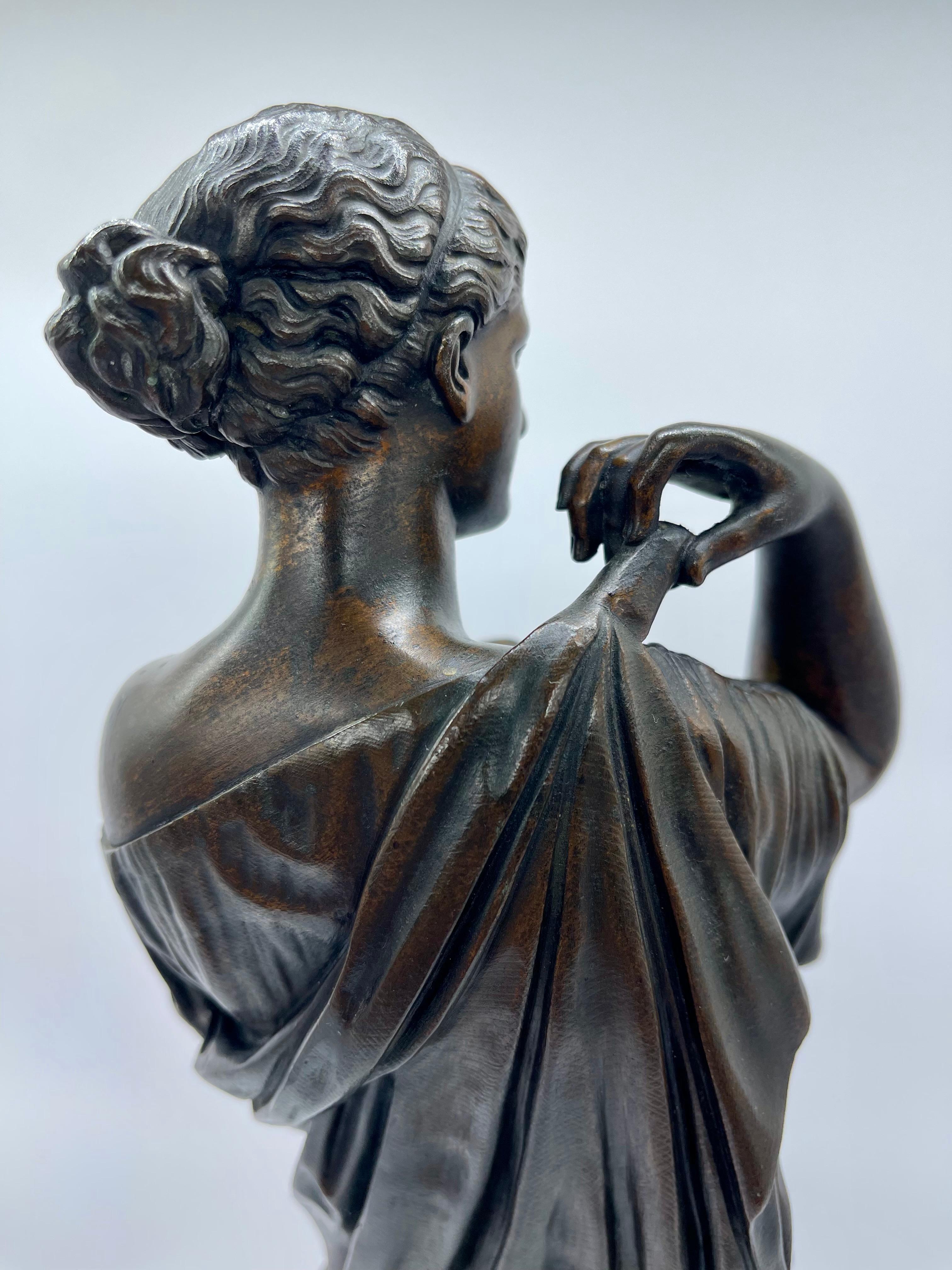 Eccezionale scultura in bronzo: Diana di Gabii (Artemis, dea della caccia) In condizioni ottime in vendita a LA FERTÉ-SOUS-JOUARRE, FR