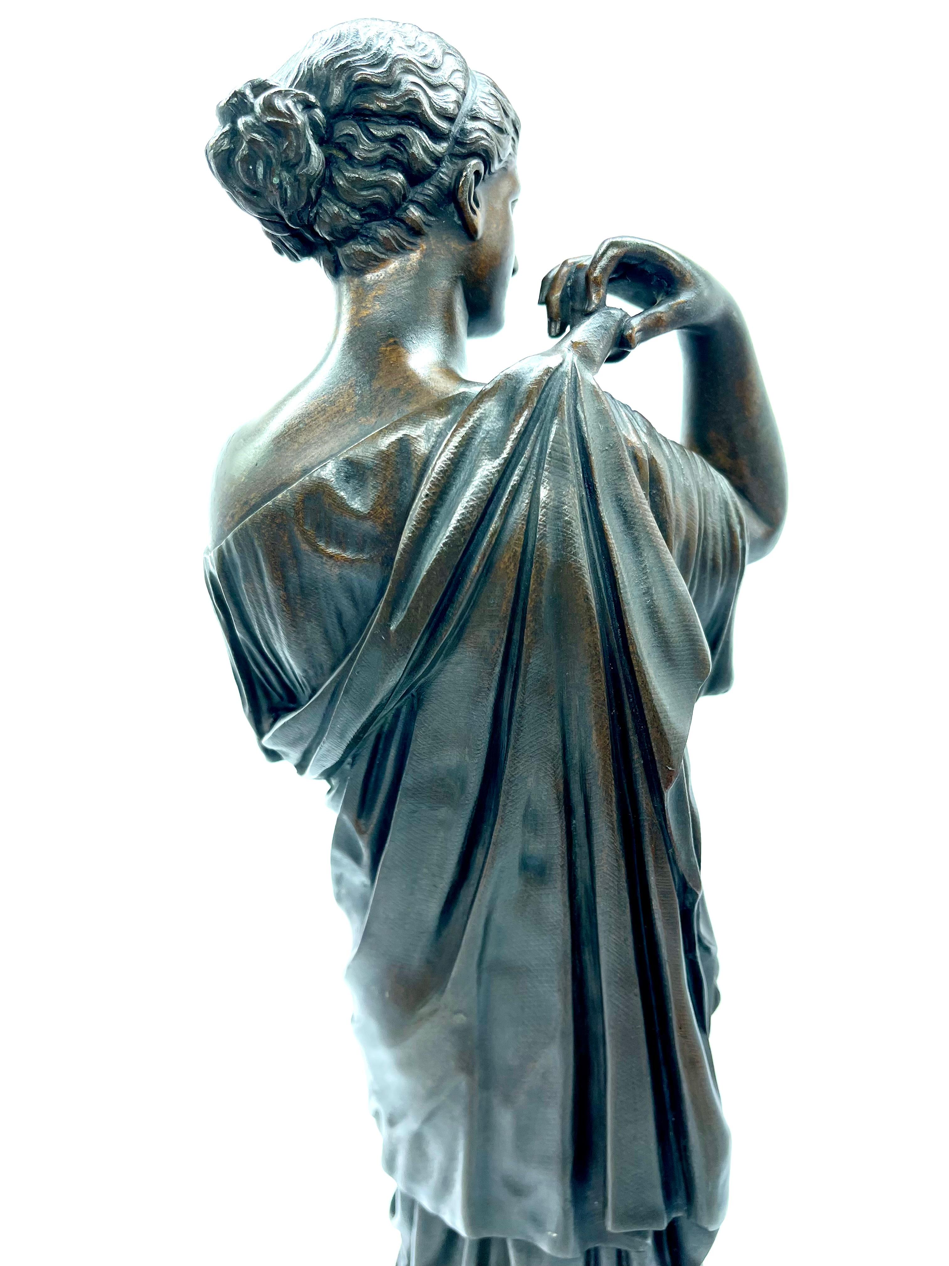 Eccezionale scultura in bronzo: Diana di Gabii (Artemis, dea della caccia) in vendita 1