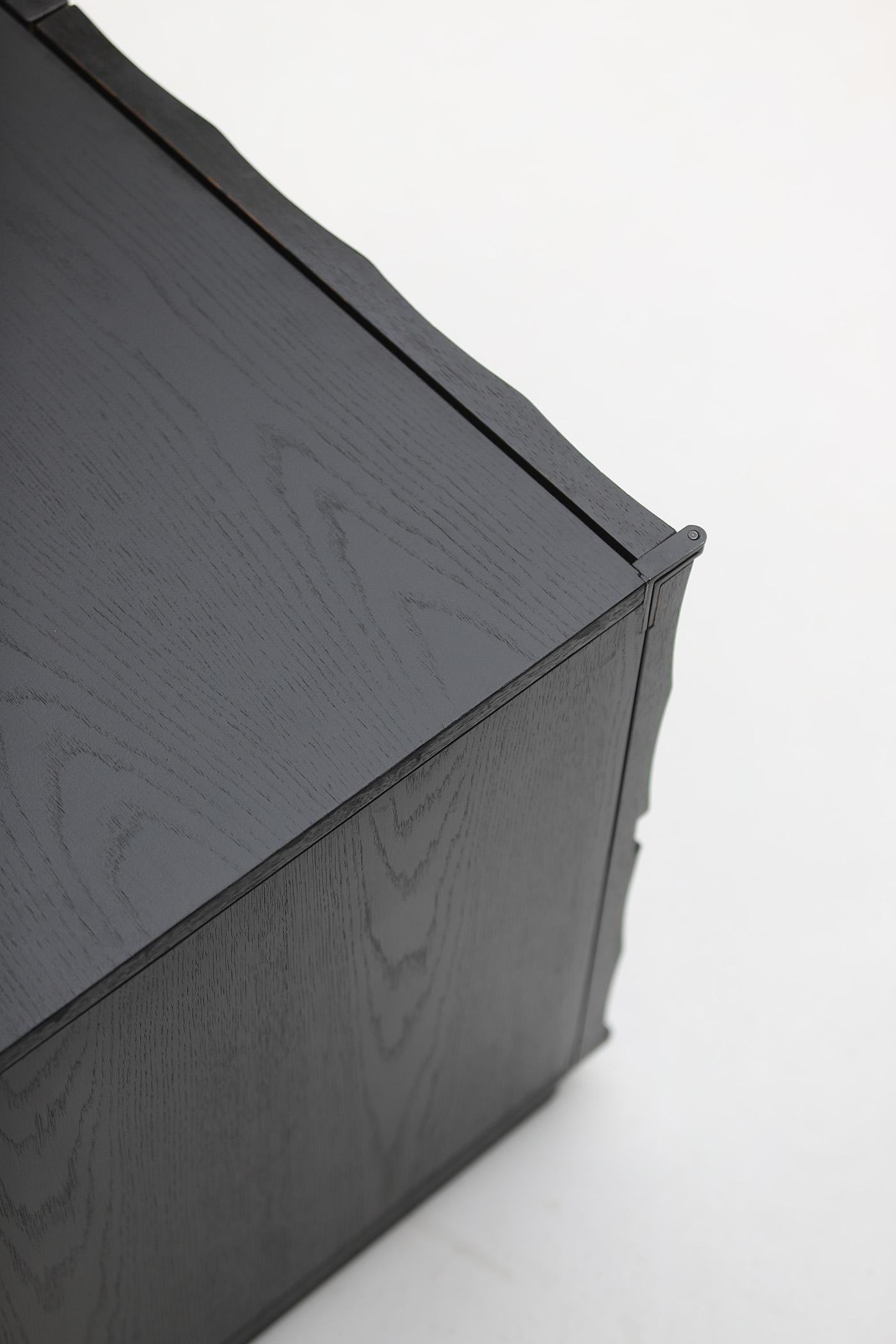 Außergewöhnliches brutalistisches Sideboard von Jean Batenburg MI, Belgien 1960er Jahre im Angebot 9