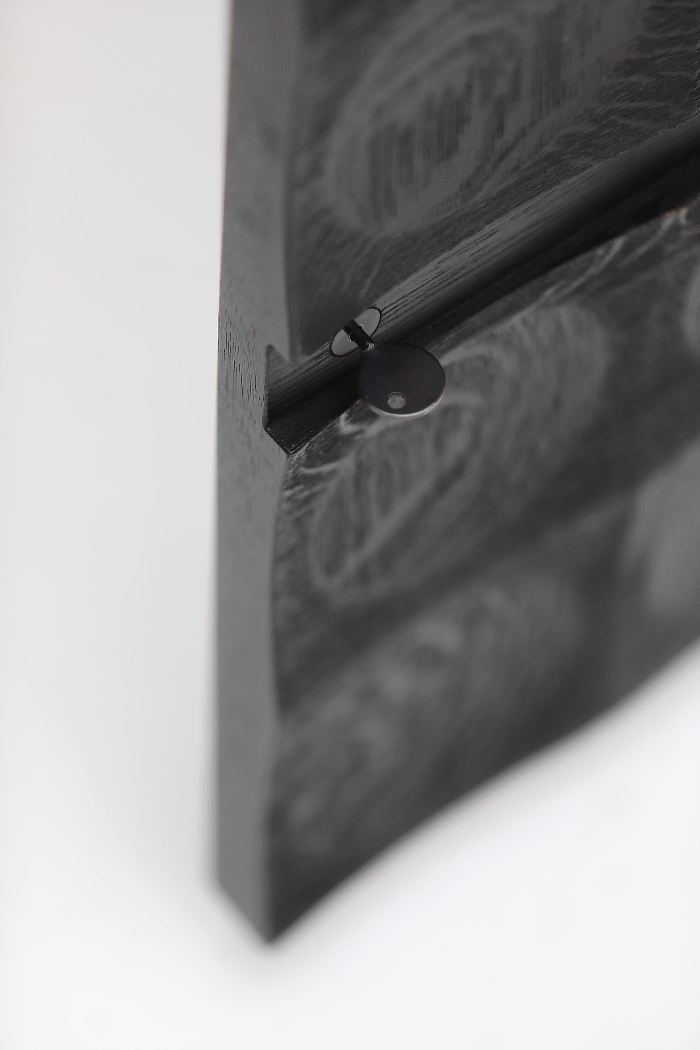 Außergewöhnliches brutalistisches Sideboard von Jean Batenburg MI, Belgien 1960er Jahre im Angebot 3