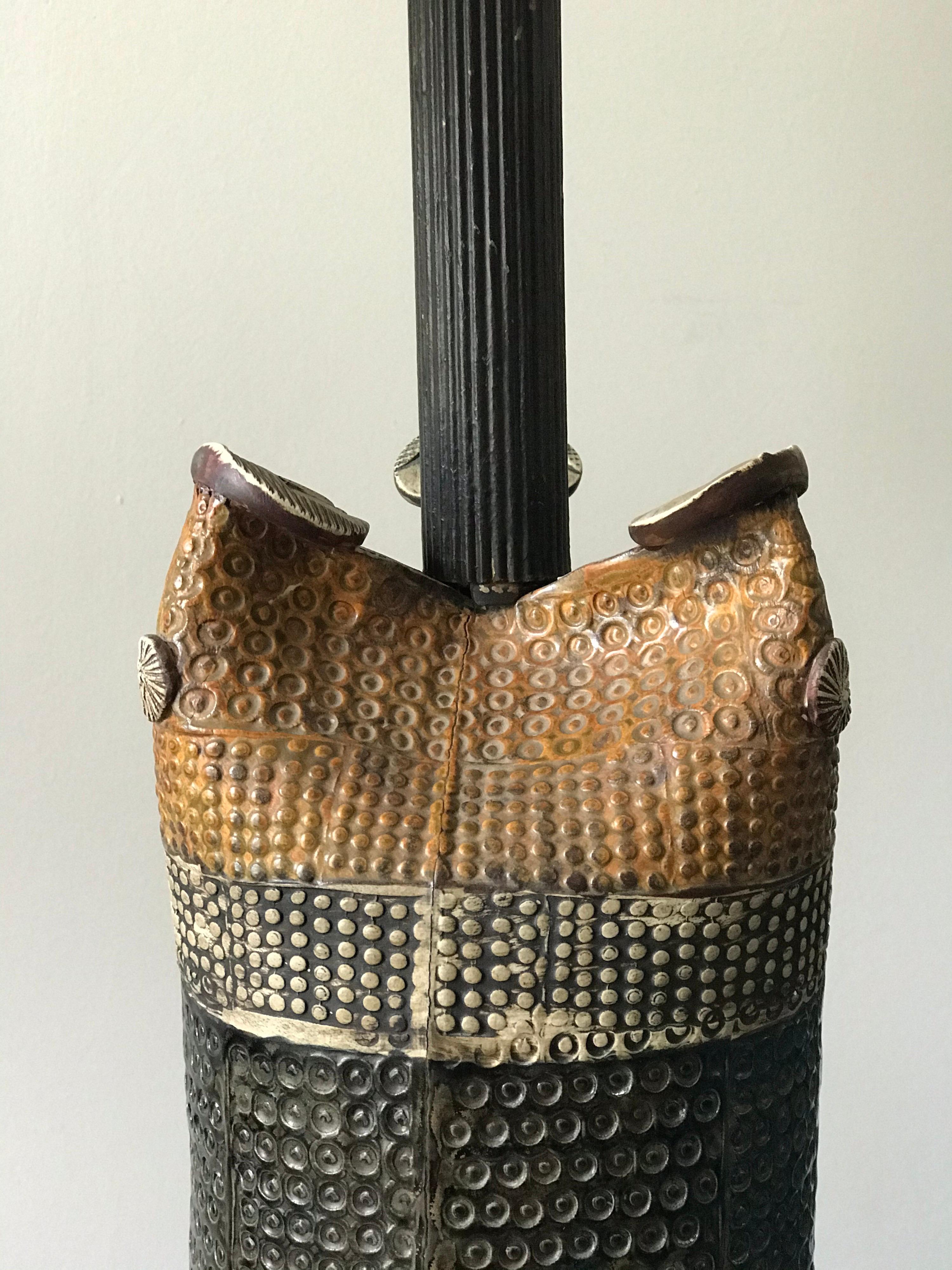 Mid-20th Century Exceptional Ceramic Lamp by Bengt Berglund for Gustavsberg For Sale