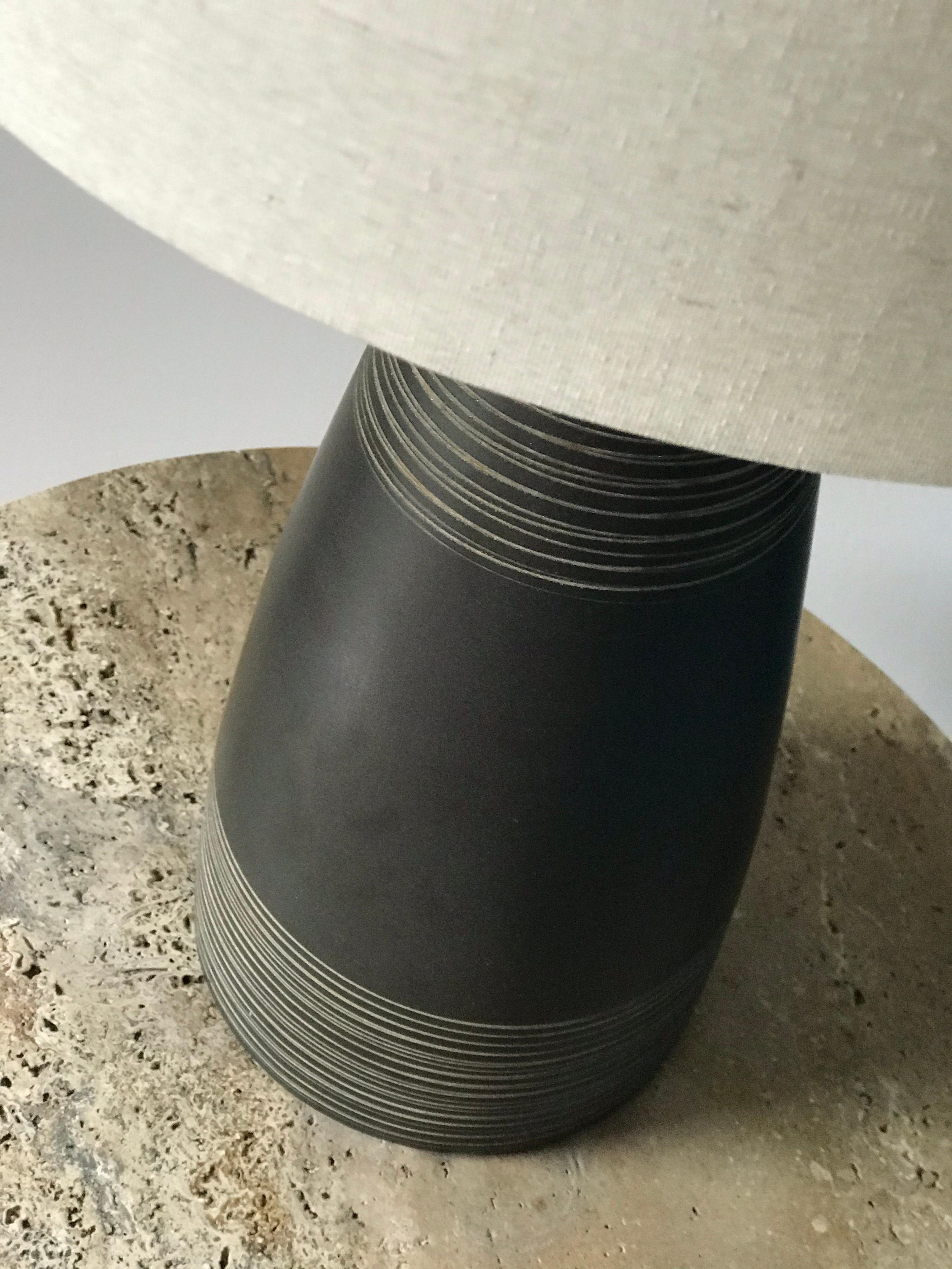 American Exceptional Ceramic Table Lamp by Jane and Gordon Martz