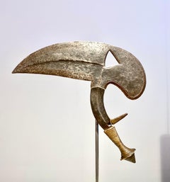Exceptional Ceremonial Knife Kota Gabon not Congo People Type Onzil Musele Osele