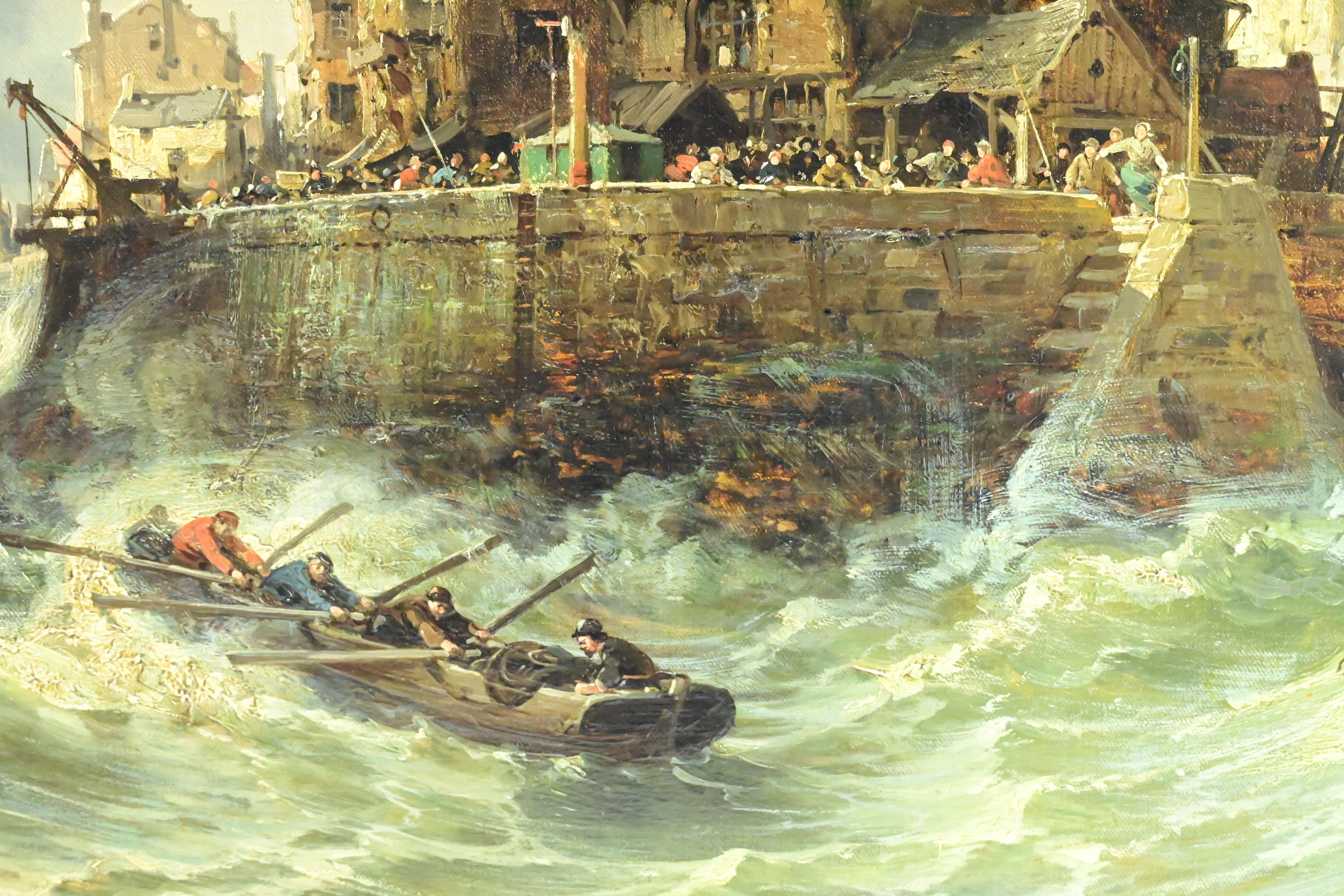 Exceptionnelle huile sur toile de Charles Euphraise Kuwasseg en vente 2