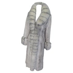 Außergewöhnlicher Chinchilla Fuchs Zobel Pelzmantel