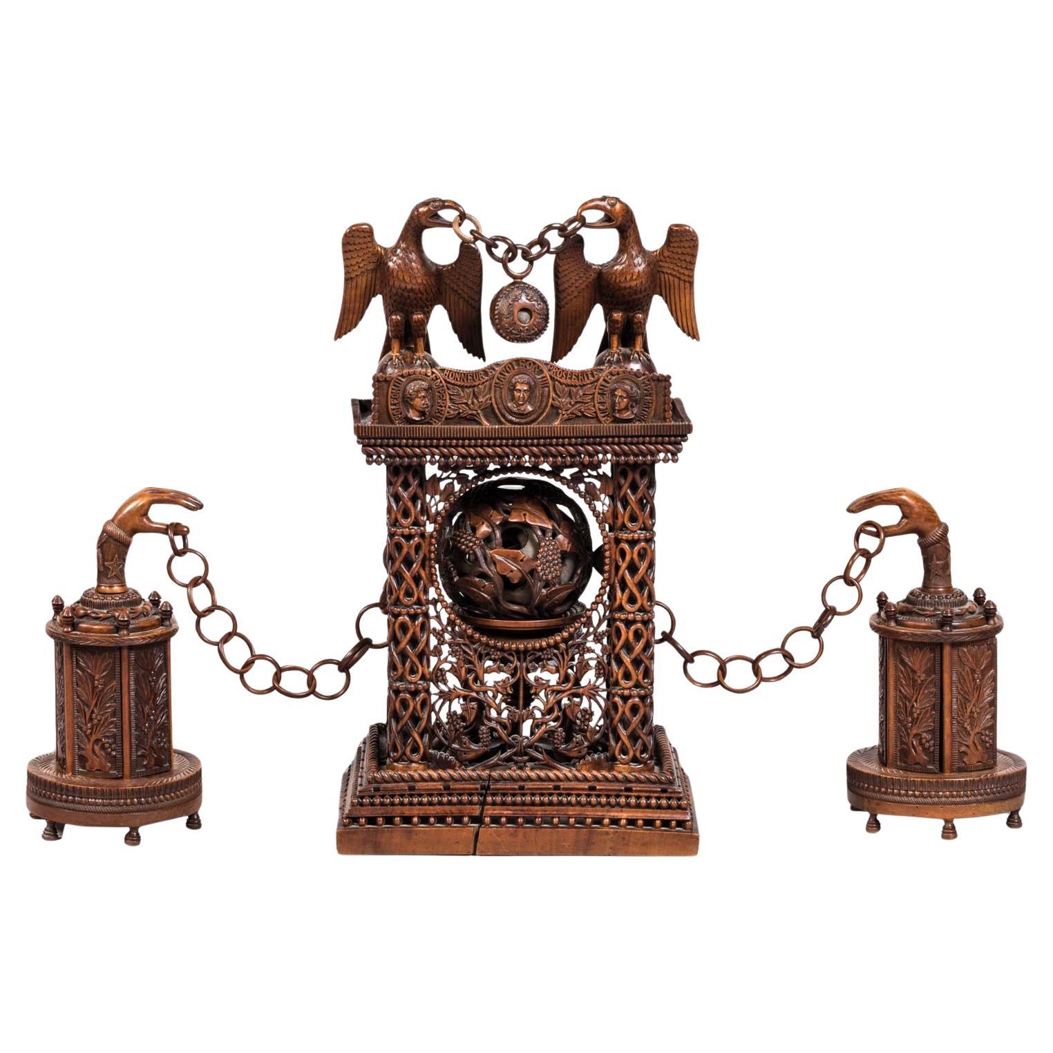 Exceptional Cigar Humidor – Tribute to Prince Imperial Napoleon IV (1873-1879) For Sale