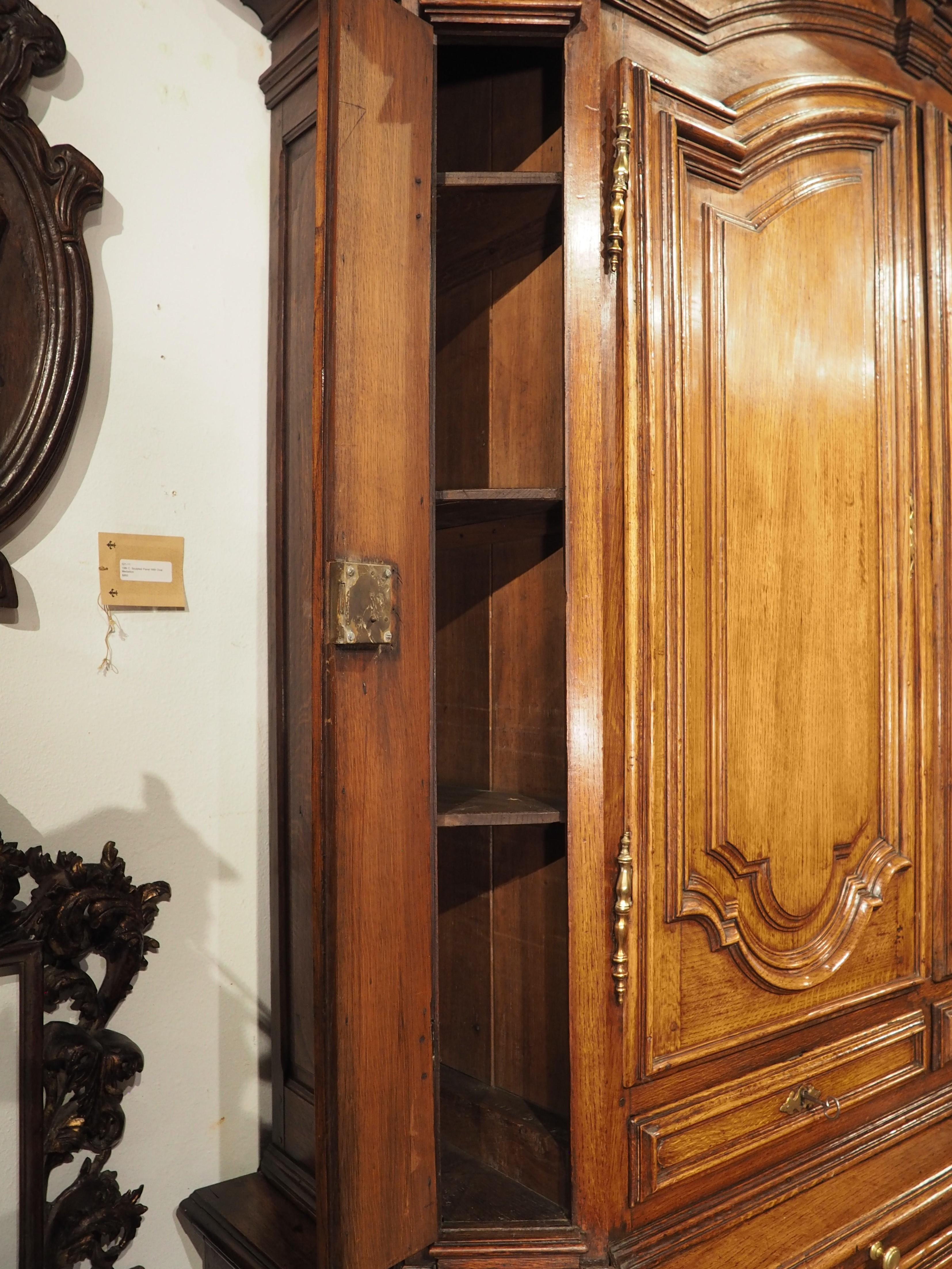 Eccezionale Buffet Deux Corps in Oak francese del 1700 circa in vendita 3