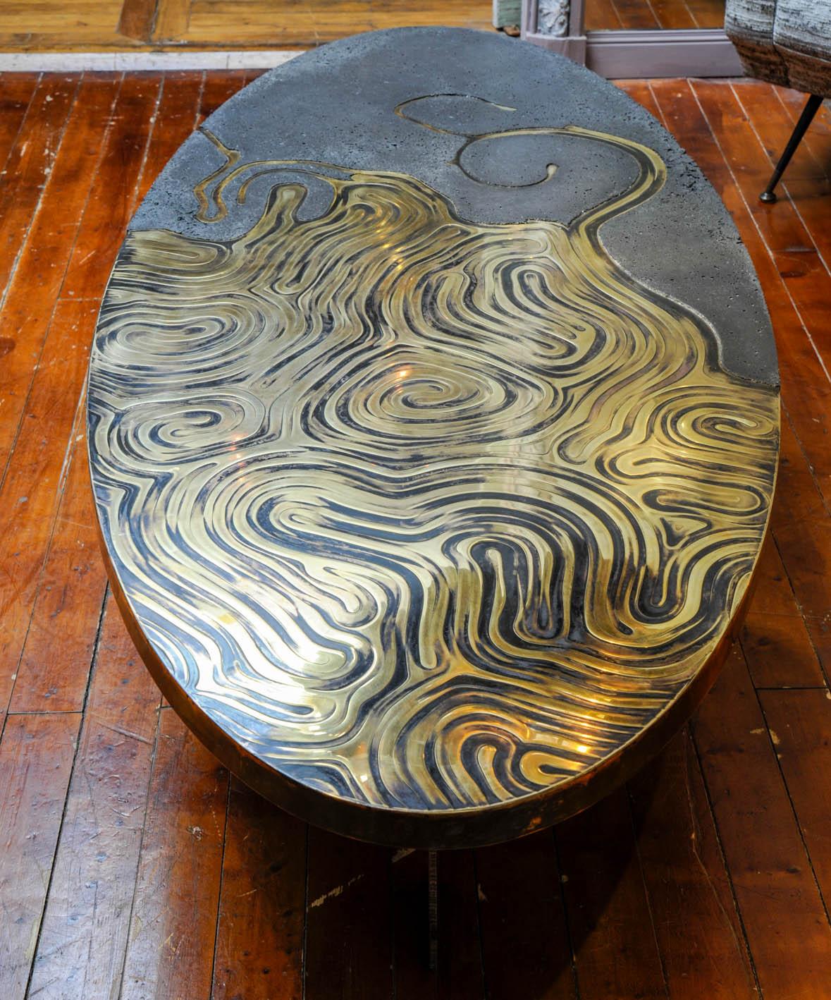 Contemporary Exceptional Coffee Table by Erwan Boulloud