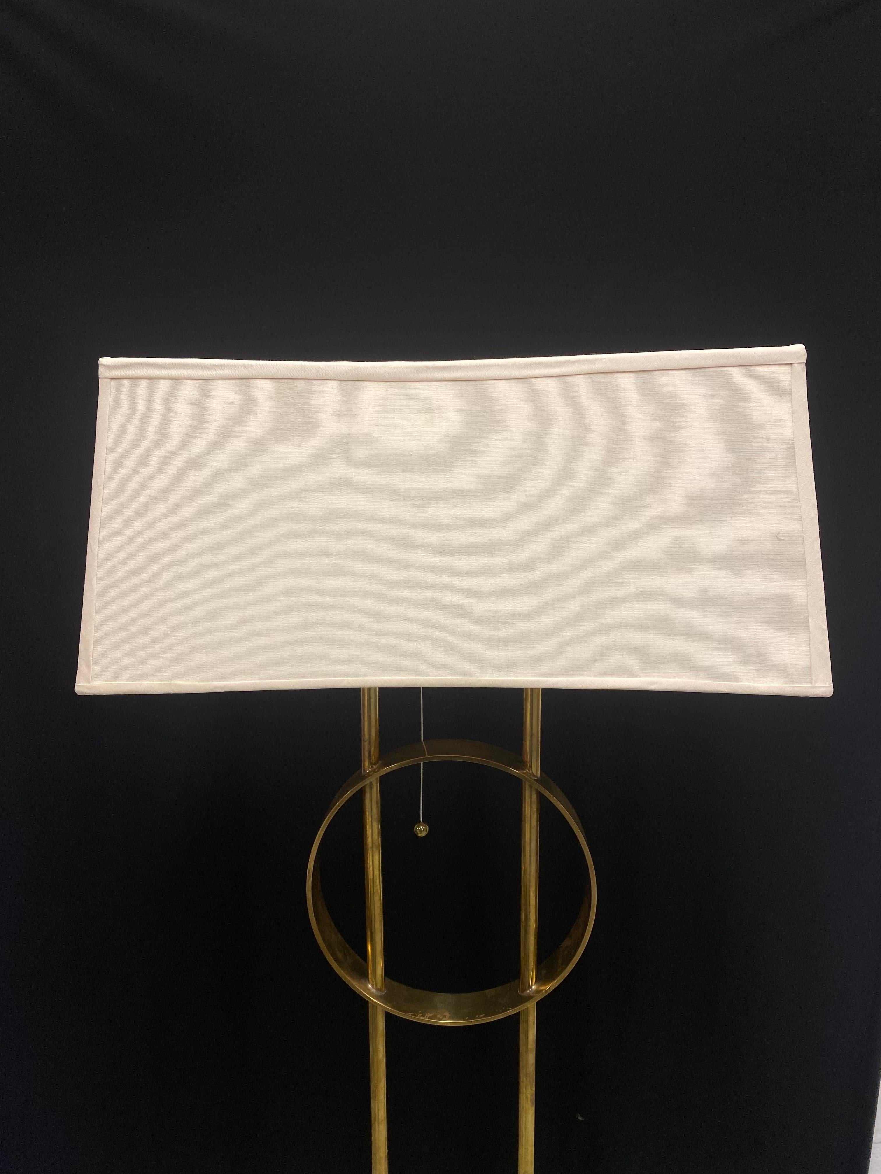 Finnish An Exceptional Commissioned Floor Lamp by Paavo Tynell, Taito For Sale