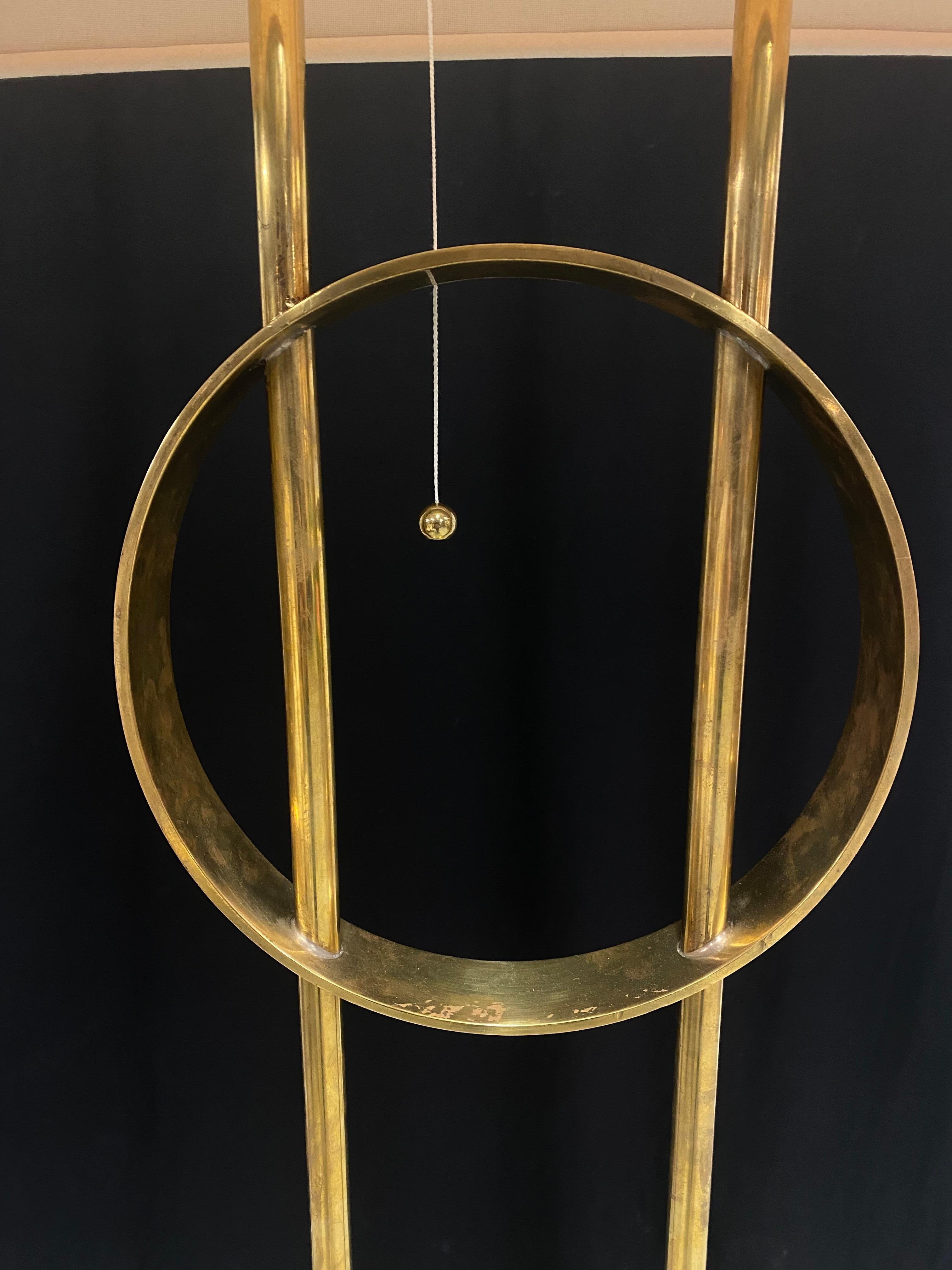 An Exceptional Commissioned Floor Lamp by Paavo Tynell, Taito In Good Condition For Sale In Helsinki, FI