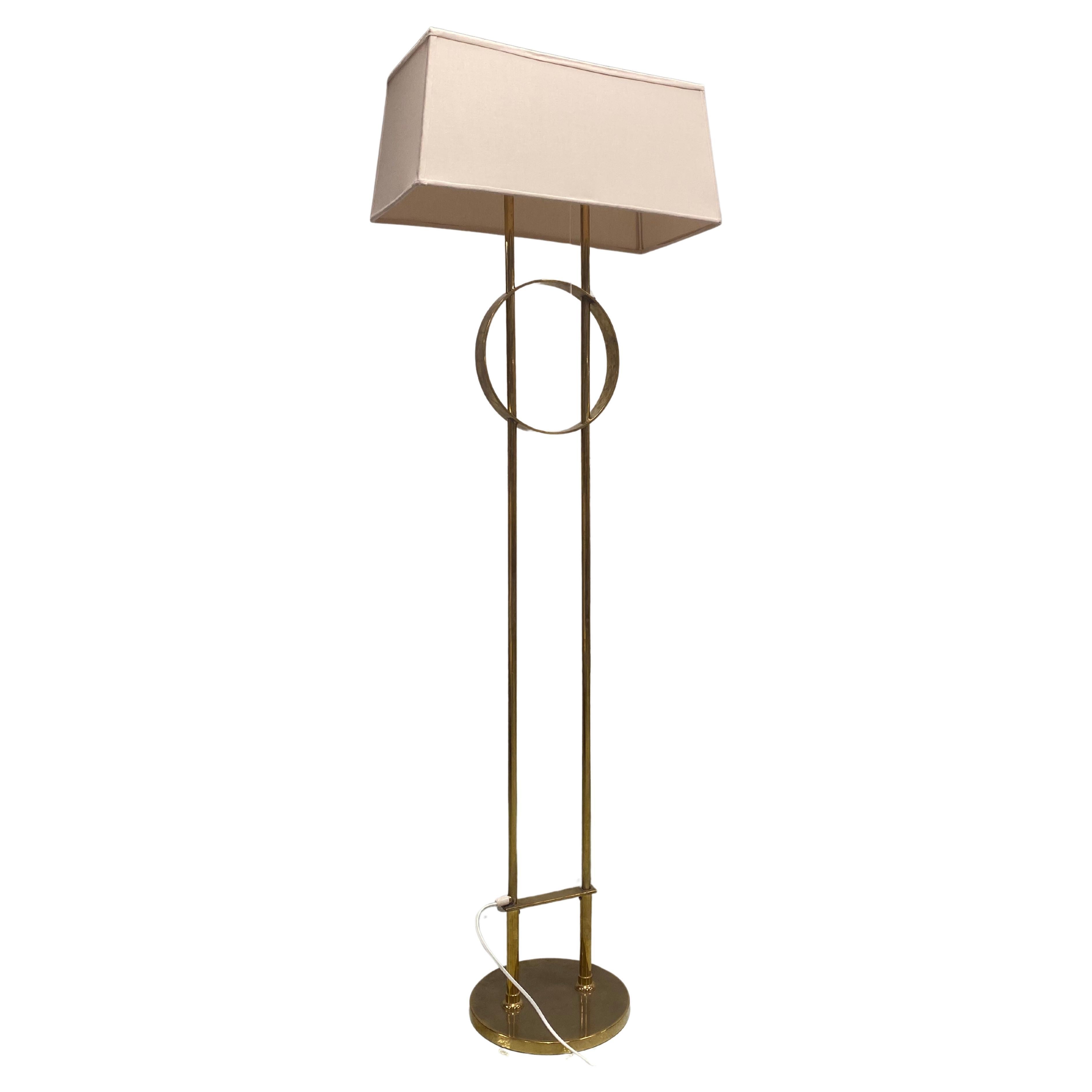 An Exceptional Commissioned Floor Lamp by Paavo Tynell, Taito For Sale