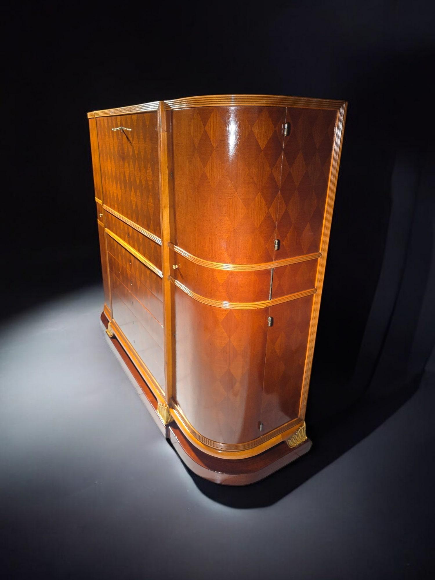 Exceptional Custom Desk by Pere Cosp – Circa 1940 For Sale 9