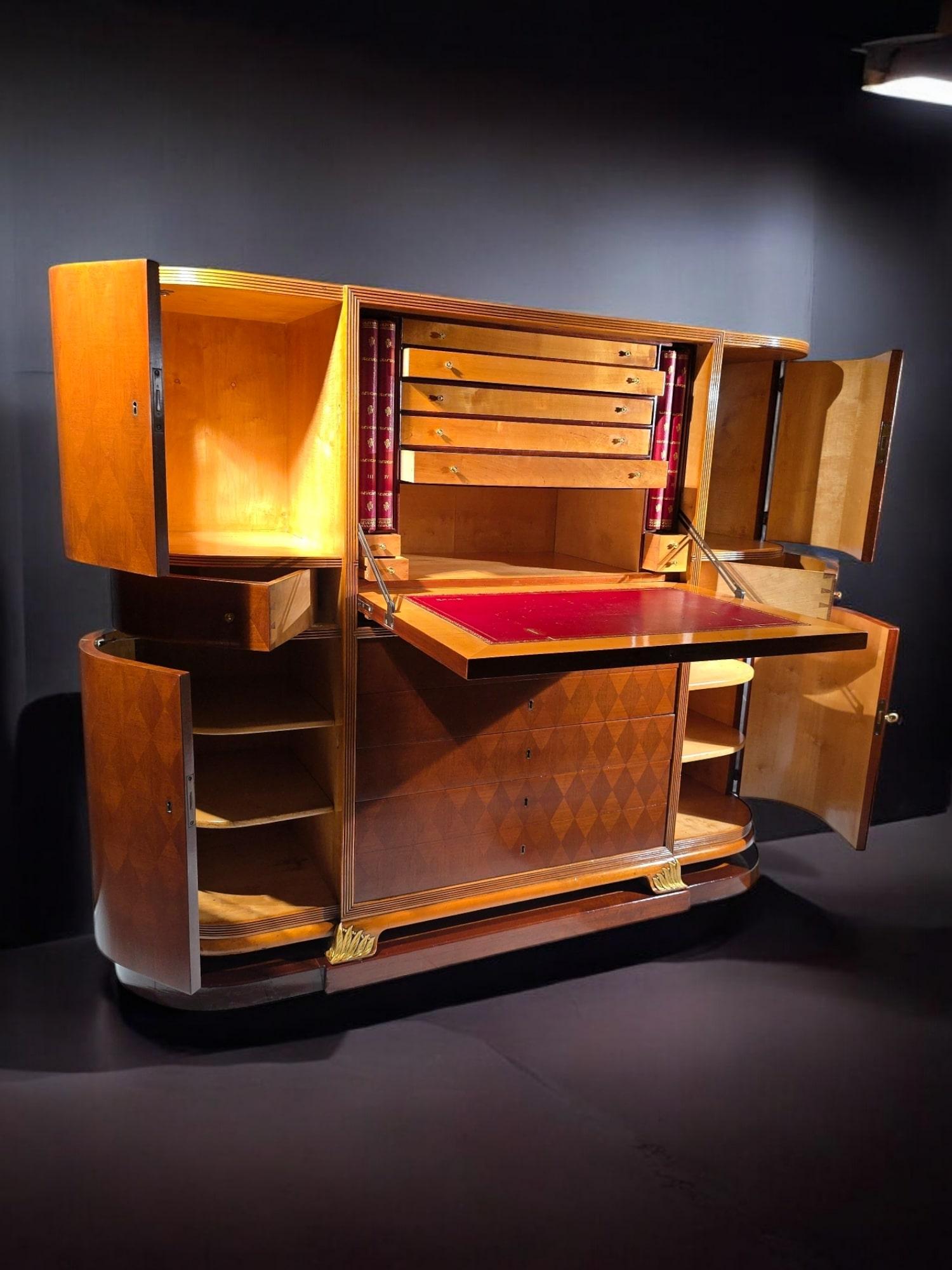 Exceptional Custom Desk by Pere Cosp – Circa 1940 For Sale 1