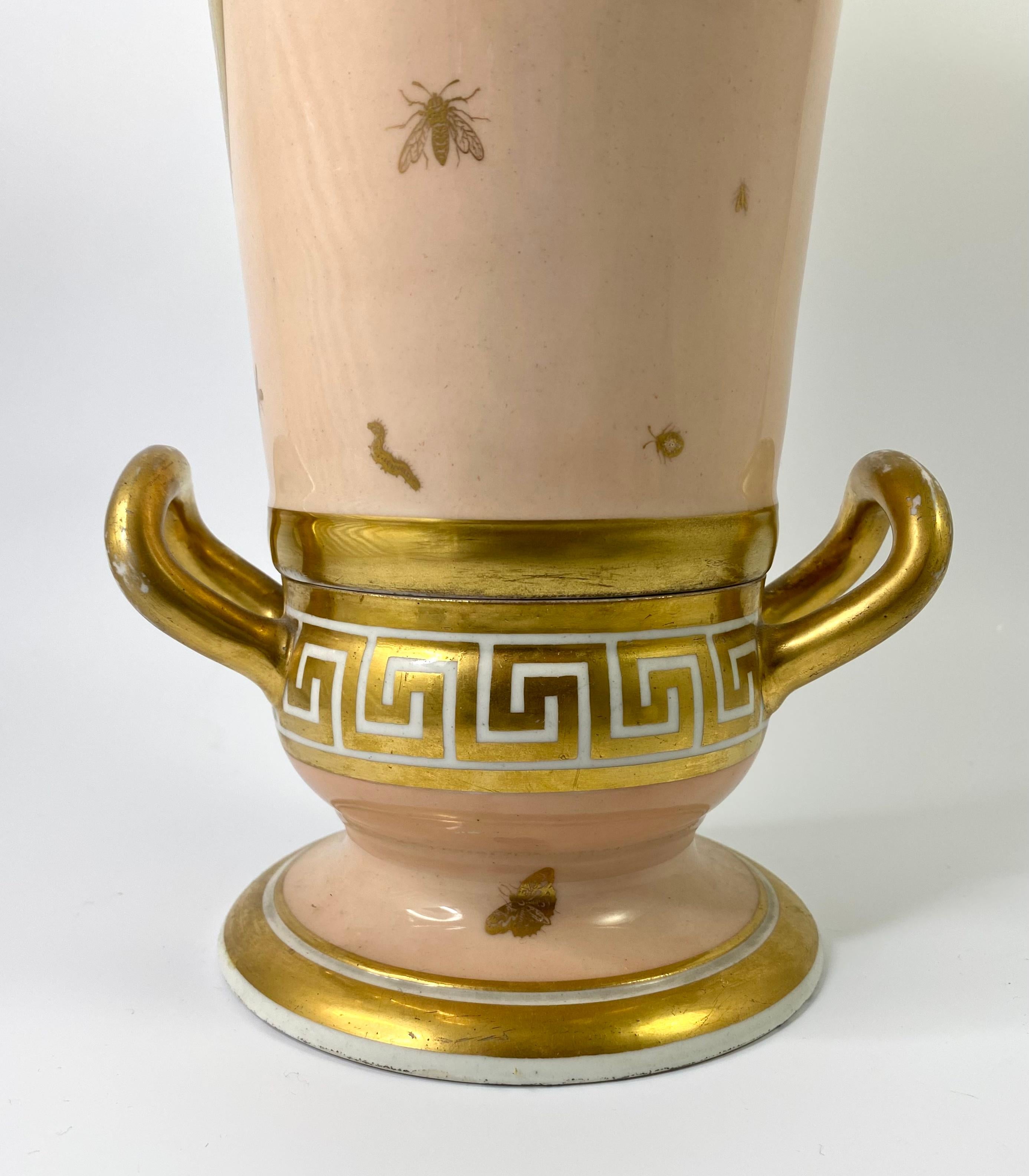 Exceptional Derby Two Part Vase. Daniel Lucas, C. 1810 4