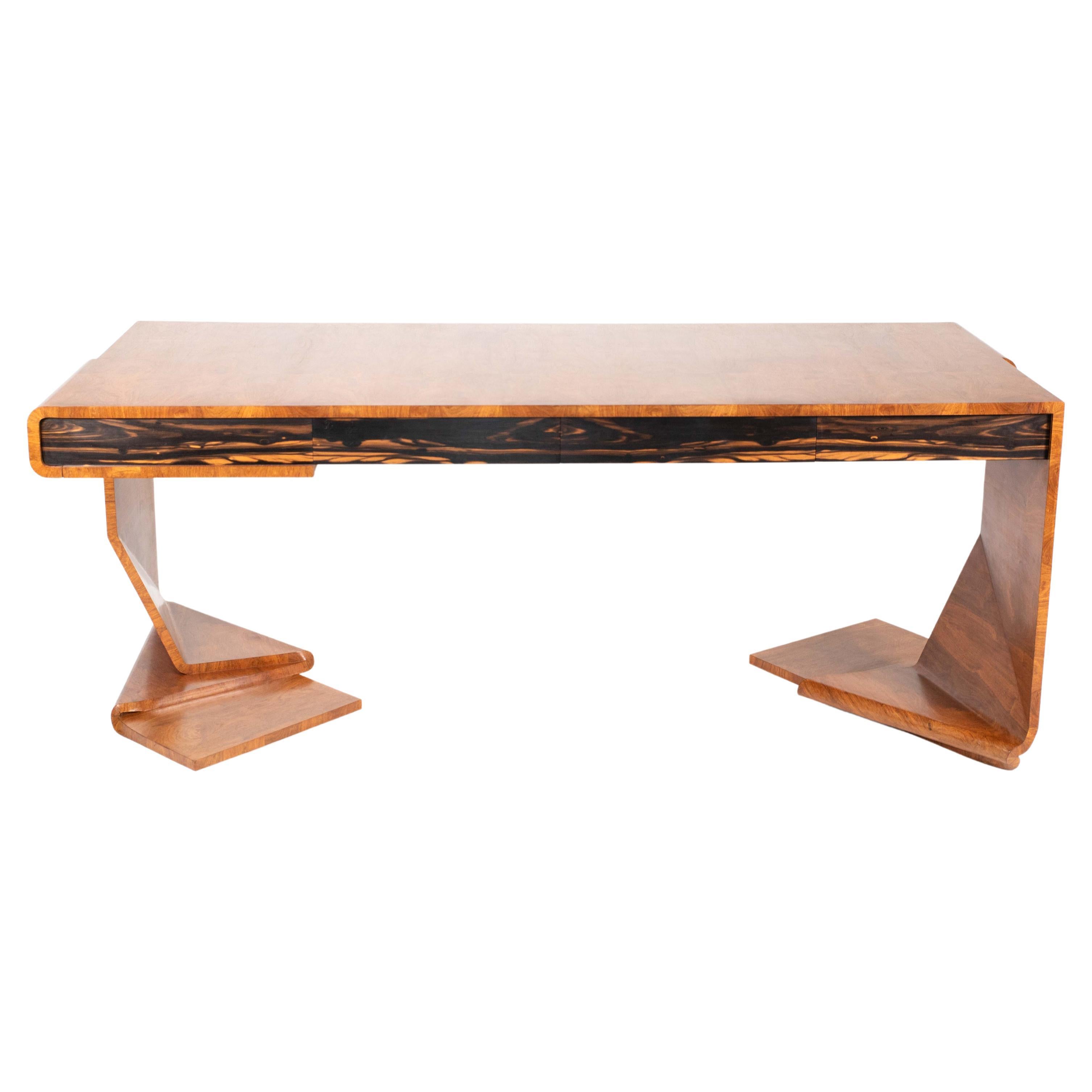 Exceptional Desk by the Parisian Group Xylos, 1982