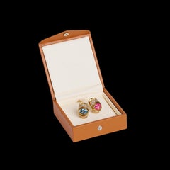 Exceptional Diamond & Colored Stone Earrings by Marina B.