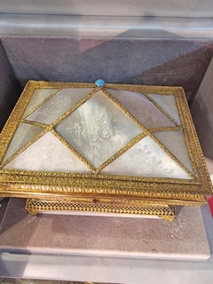 Exceptional Diamond Sarcophagus Palais Royal Musical Sewing Box