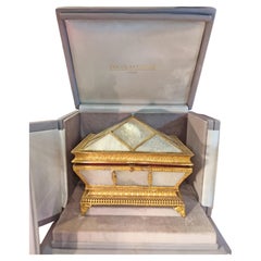 Exceptional Diamond Sarcophagus Palais Royal Musical Sewing Box
