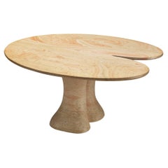 Exceptional Dining or Center Table in Limestone