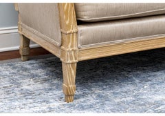 Exceptional Directoire Style Sofa in Cerused Oak