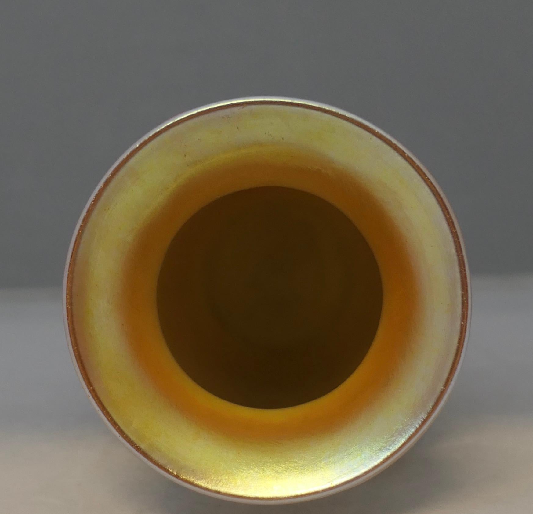 Eccezionale vaso Durand del periodo Art Nouveau con filettatura in oro In condizioni buone in vendita a Bronx, NY