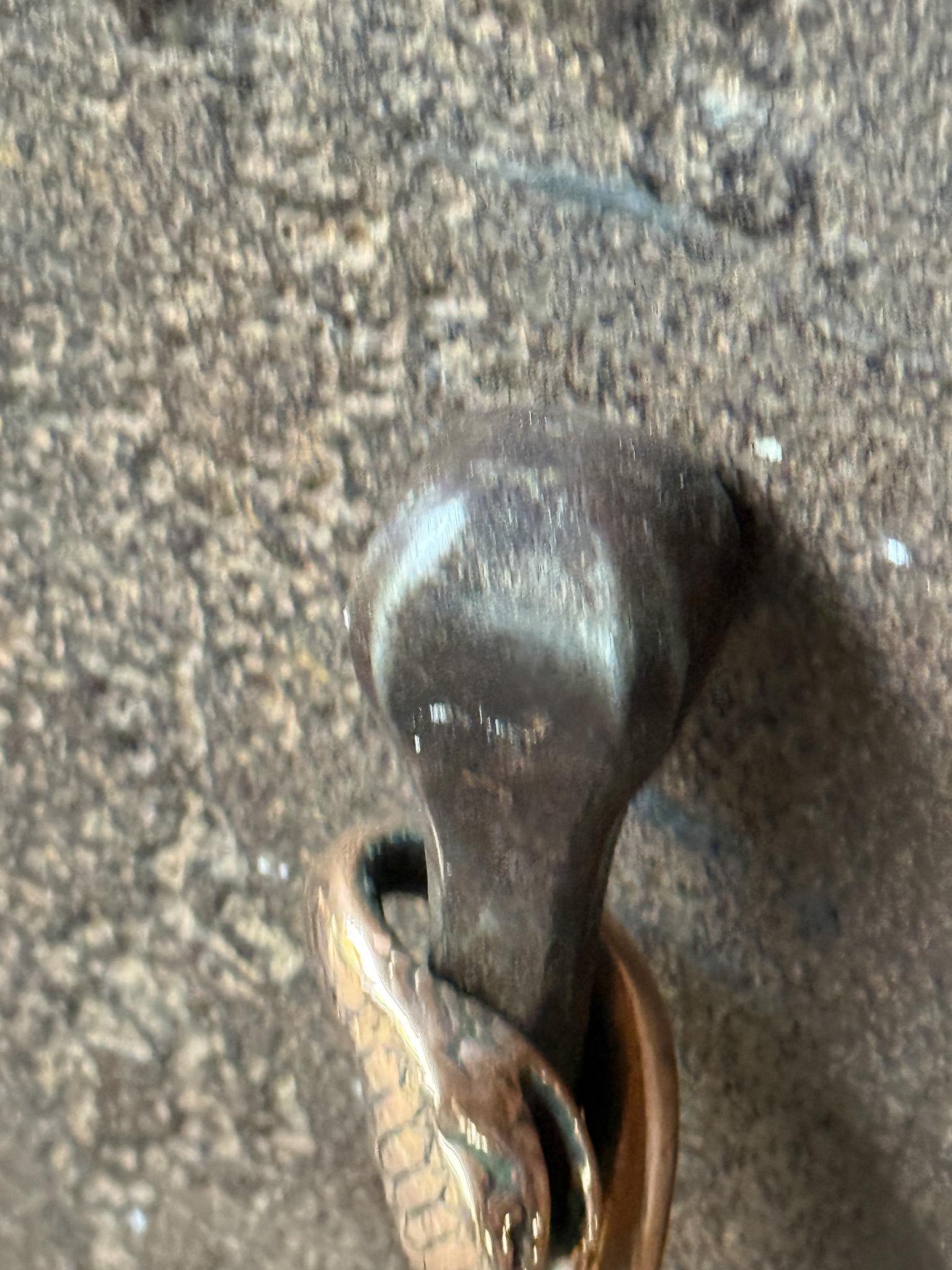 Exceptional Dutch Art Nouveau Fireplace Tools For Sale 6