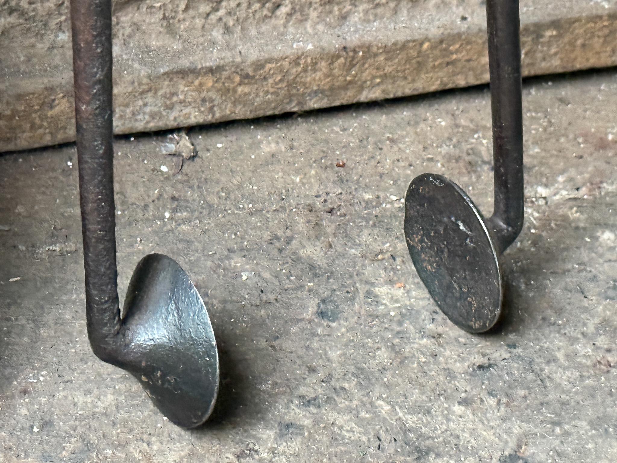 Exceptional Dutch Art Nouveau Fireplace Tools For Sale 8