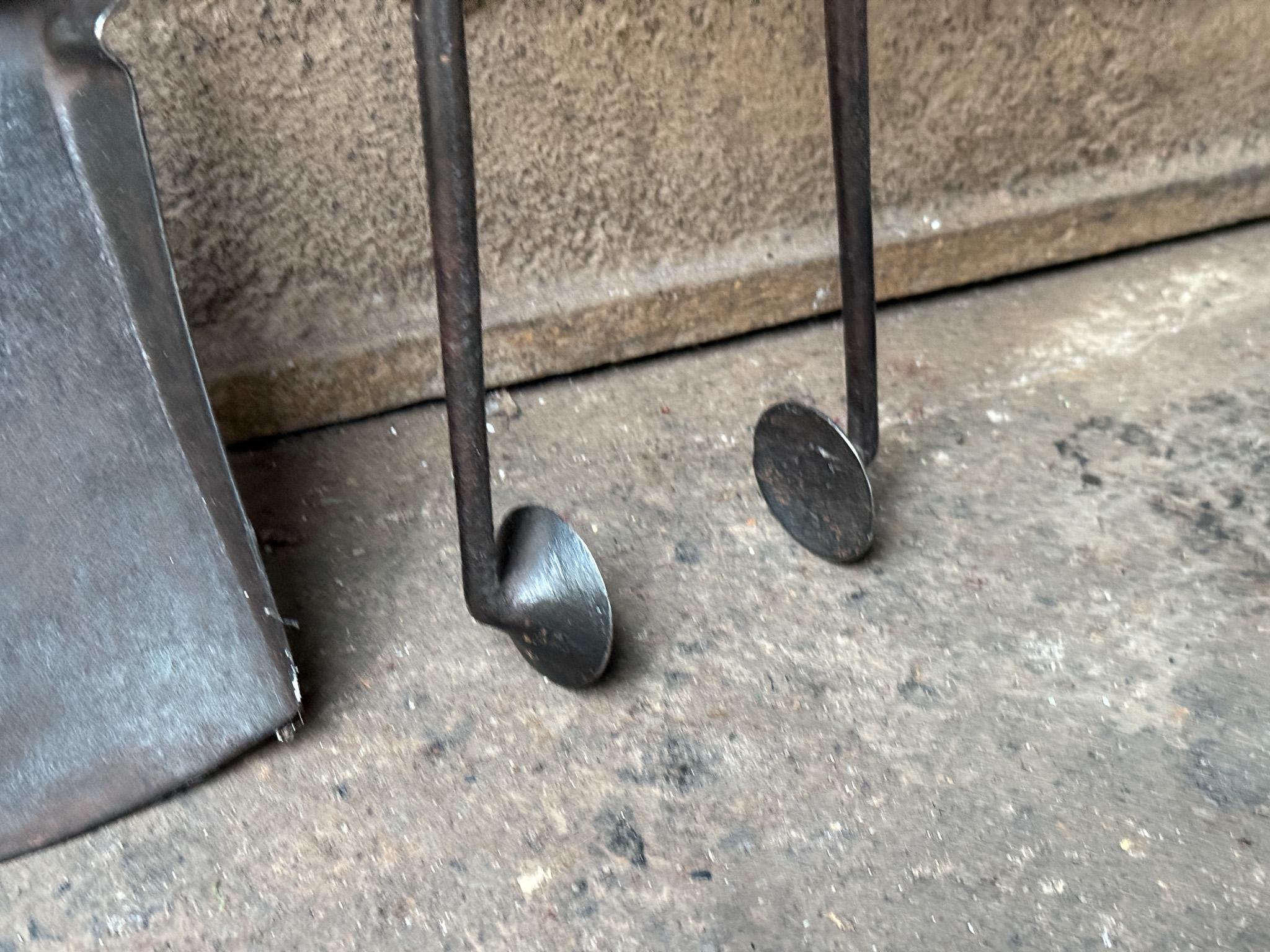 Exceptional Dutch Art Nouveau Fireplace Tools For Sale 13