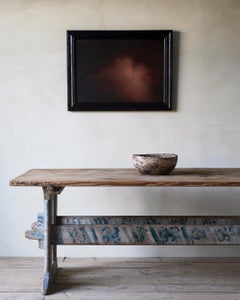 Exceptional Early 19th Century Swedish Trestle Table