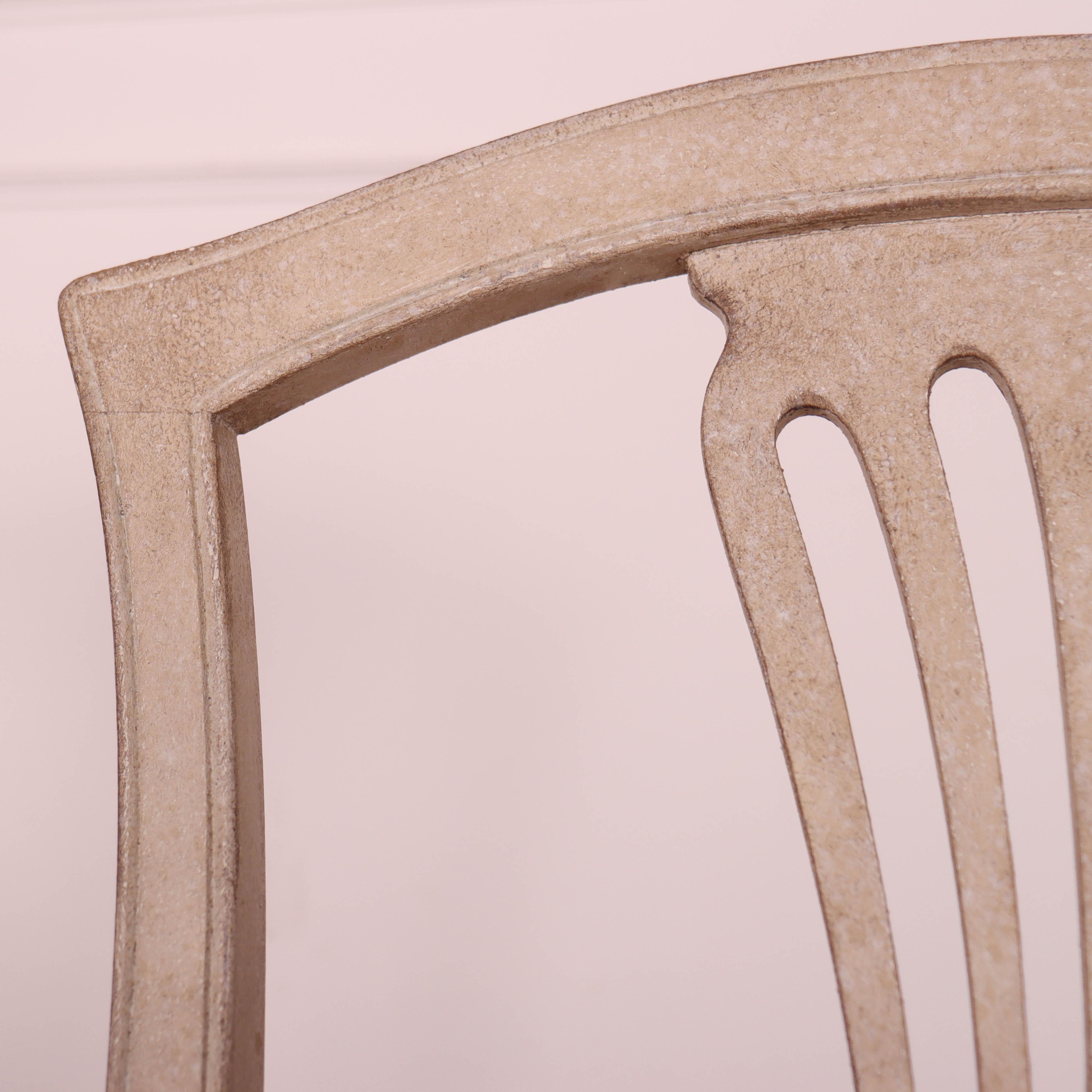 Exceptional Early 20th C Swedish Gustavian Style Dining Table and Chairs 10