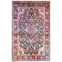 Exceptional Early 20th Century Vintage Kashan Rug