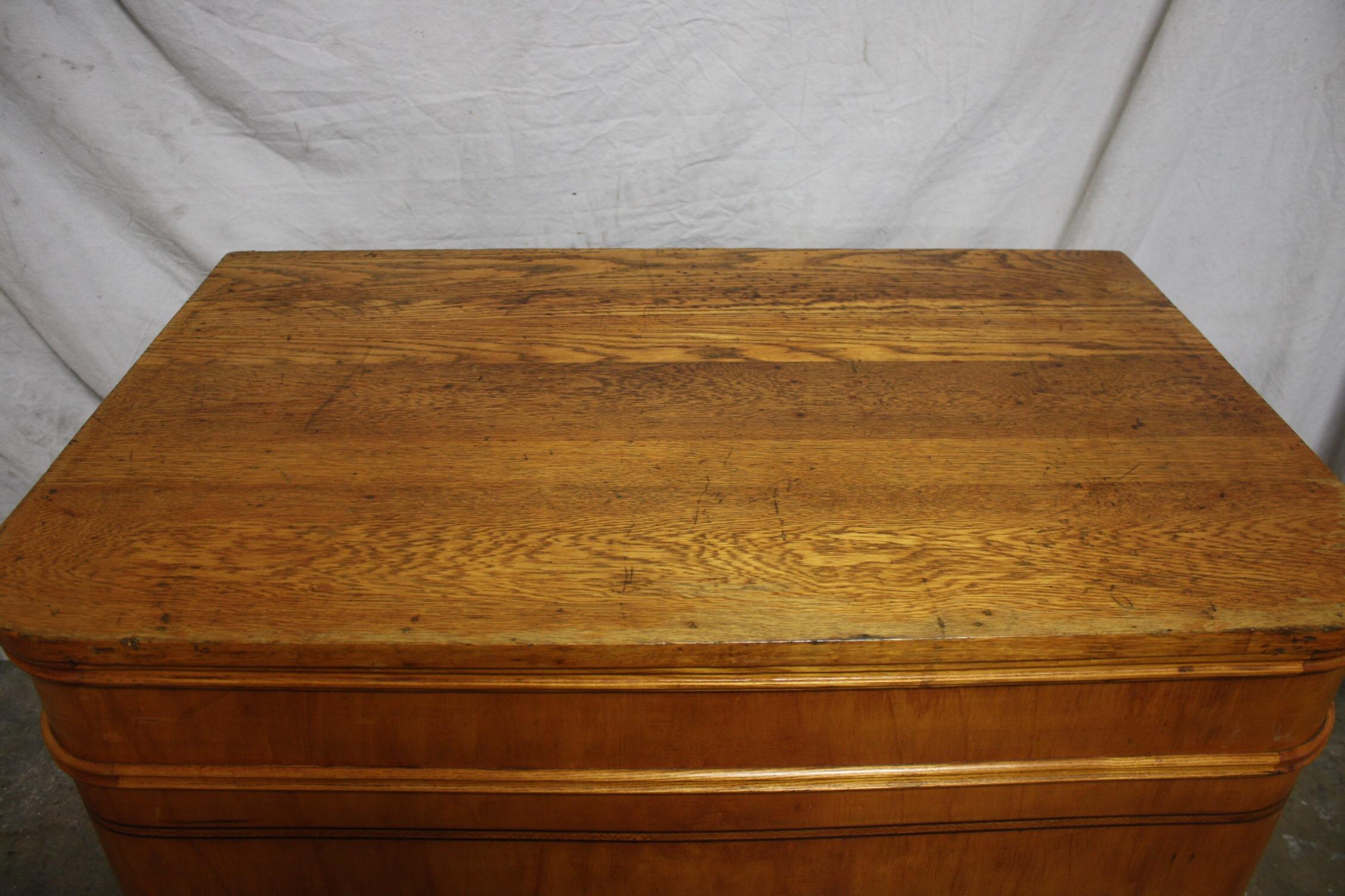 Exceptional Early 20th Century Counter-Chest Signed 