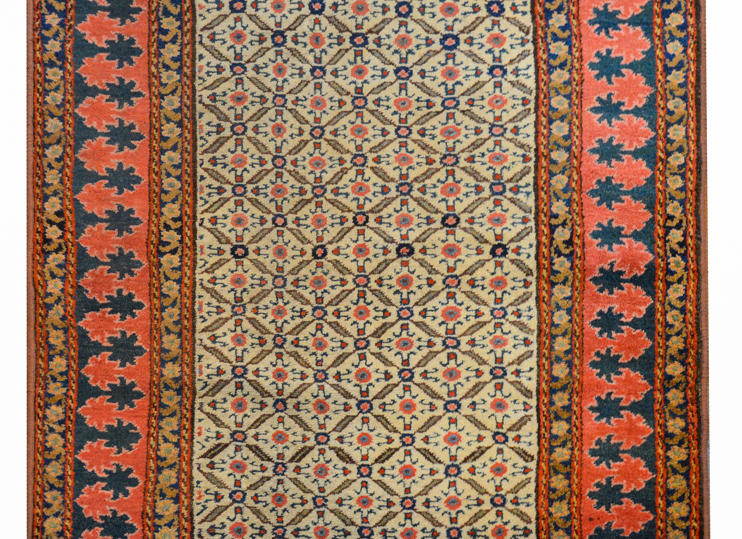 Persian Exceptional Early 20th Century Malayer Runner For Sale