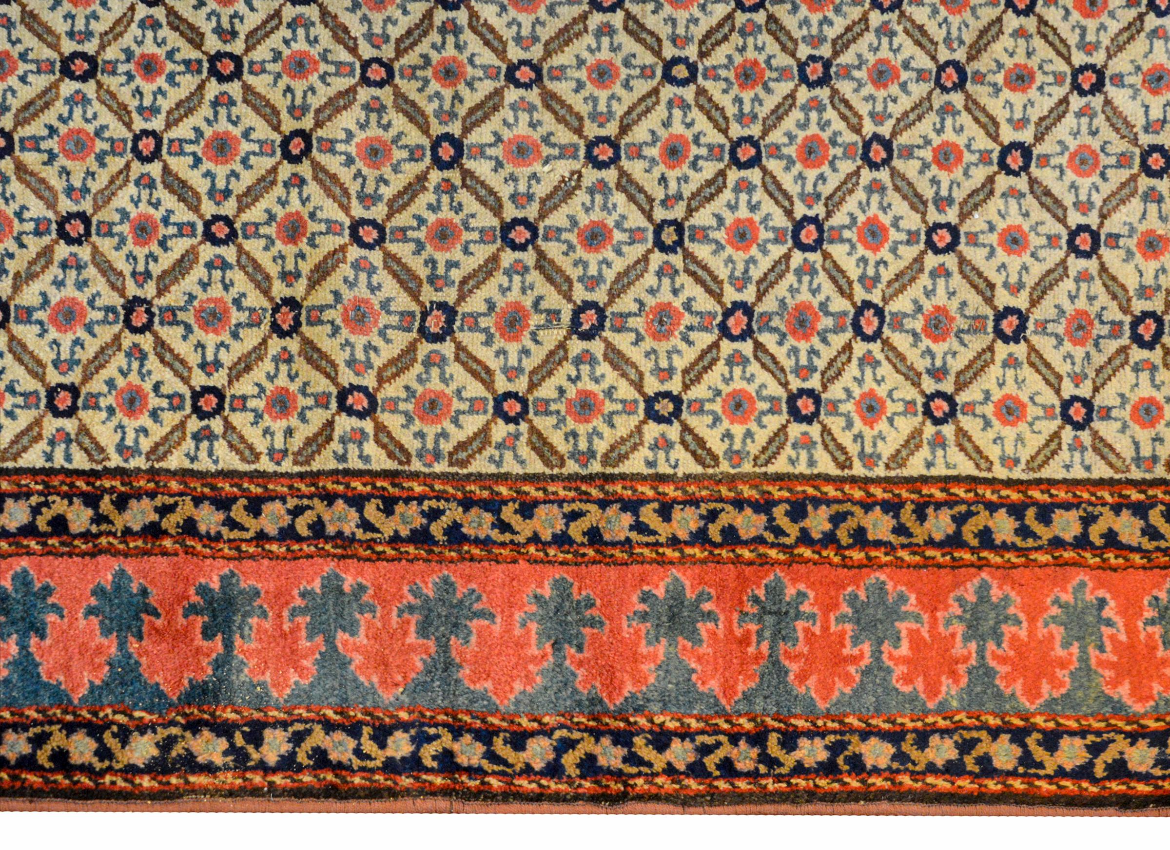 Exceptional Early 20th Century Malayer Runner For Sale 1