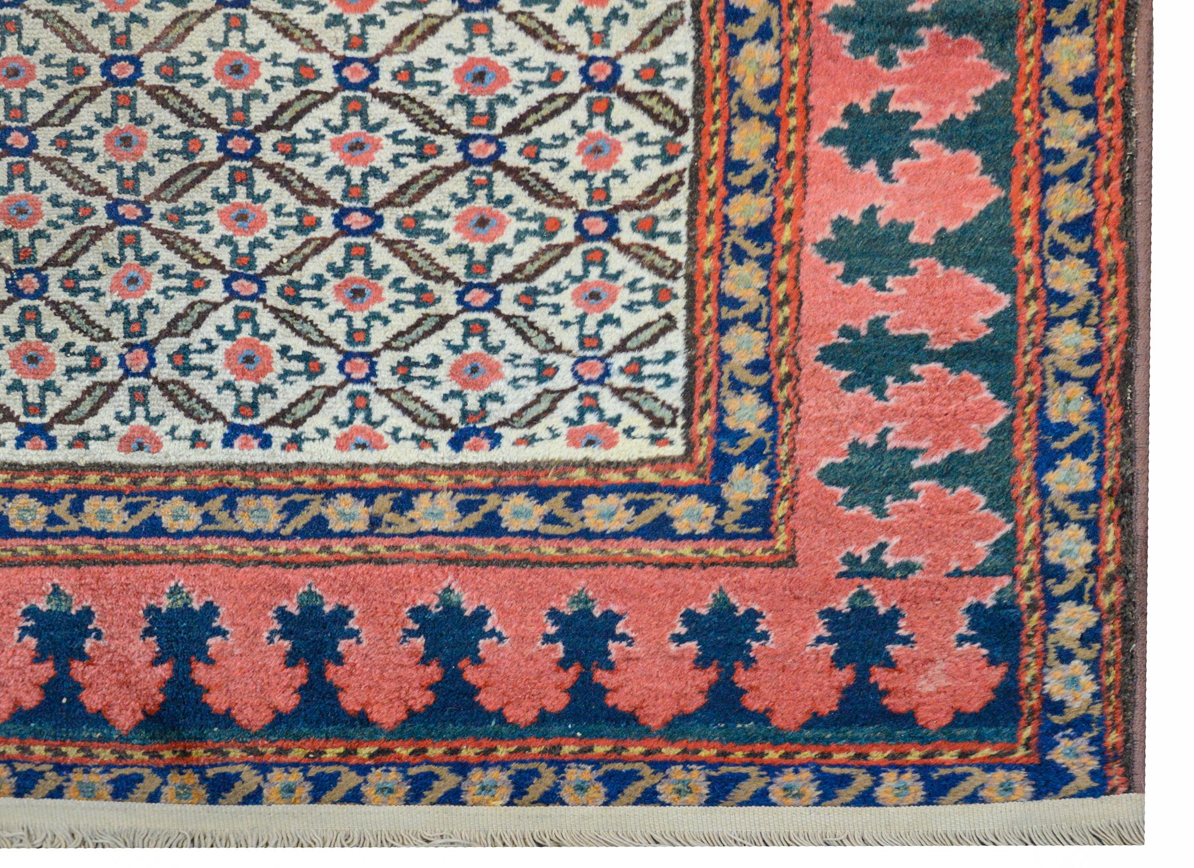 Exceptional Early 20th Century Malayer Runner For Sale 2