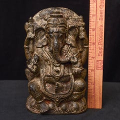 Exceptional Early Ganesh Sculpture - Masterpiece in Iron