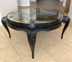 Außergewöhnlicher Eglomise Zodiac Cocktailtisch von Harriton