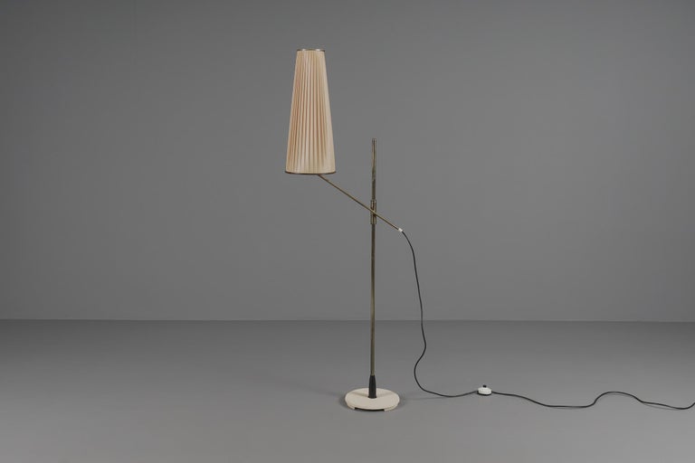 Exceptional, Elegant and Adjustable Mid-Century Modern Floor Lamp 1950s,  Germany at 1stDibs