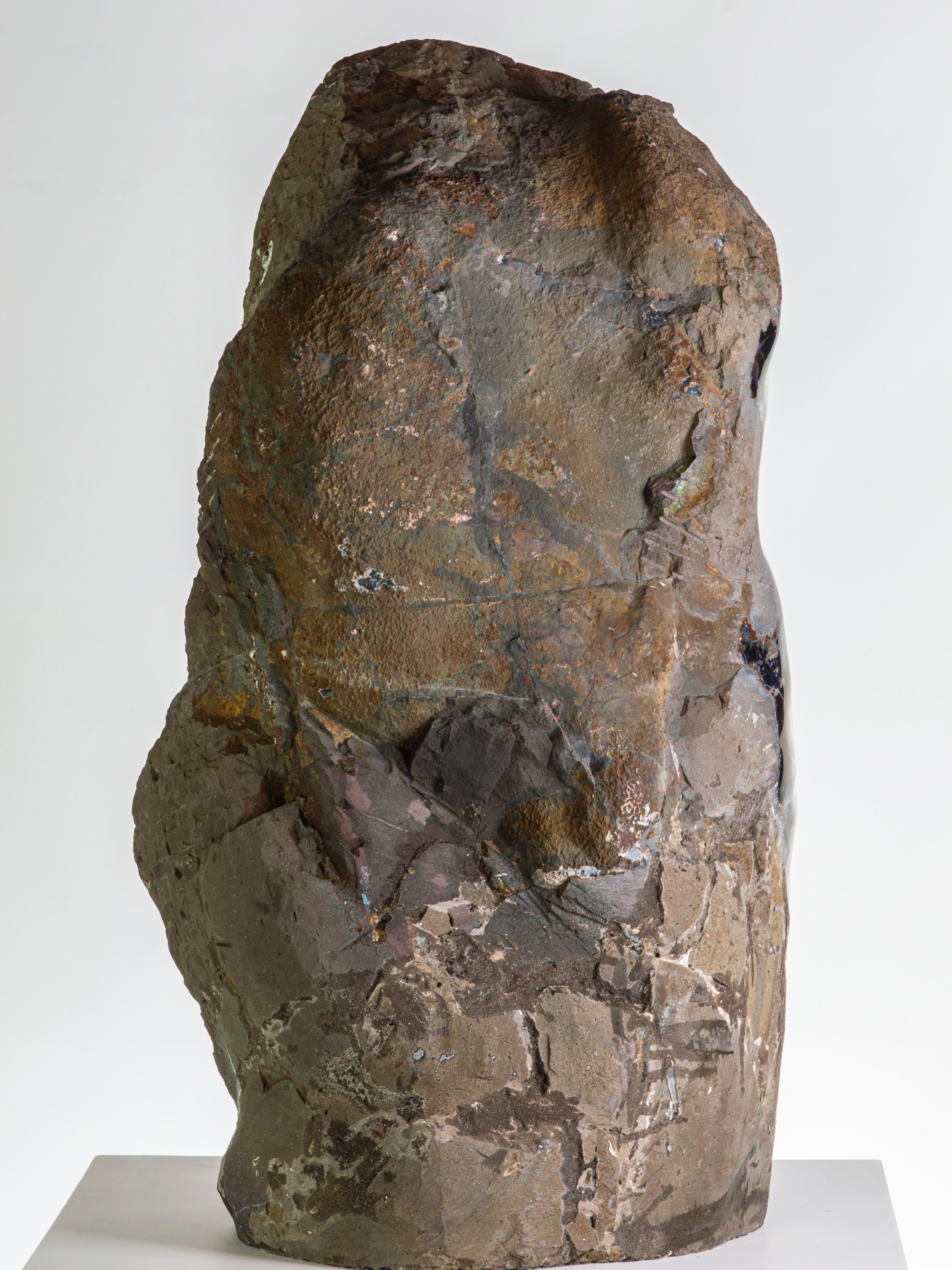 Uruguayan Exceptional “Excalibur” Amethyst Formation, Calcite, Agate, Quartz For Sale