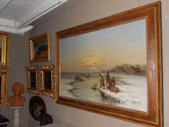 Eccezionale pittura di F. Munsterfeld