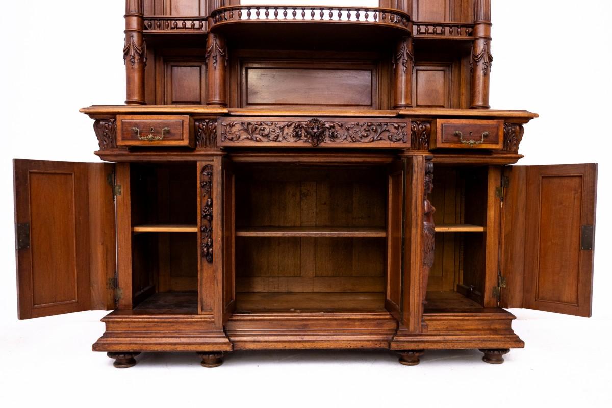 Eccezionale credenza figurata, Francia, 1880 circa. in vendita 3