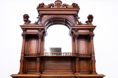 Exceptional figural sideboard, France, ca. 1880.