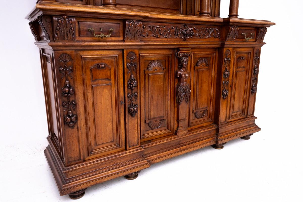 XIX secolo Eccezionale credenza figurata, Francia, 1880 circa. in vendita