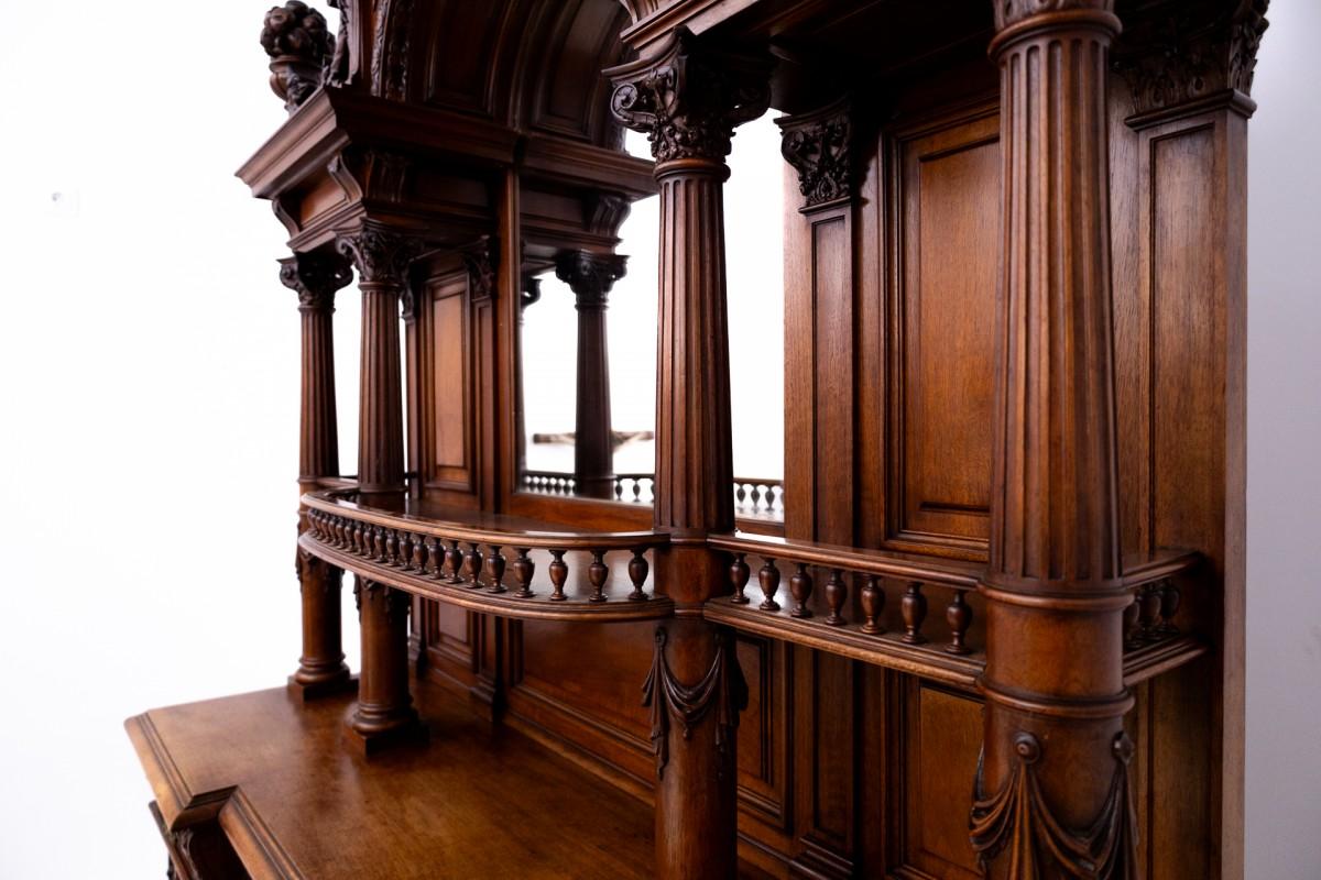 Eccezionale credenza figurata, Francia, 1880 circa. in vendita 1