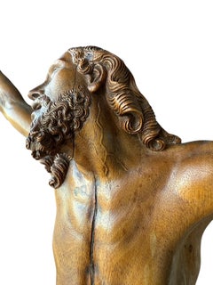 Exceptional Figure of Christ ‘Corpus Christi’ in boxwood - Italy - 17th century